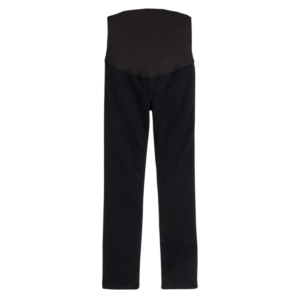 NWT Madewell Maternity Stovepipe Jeans Size 30 Black Over the Belly Straight